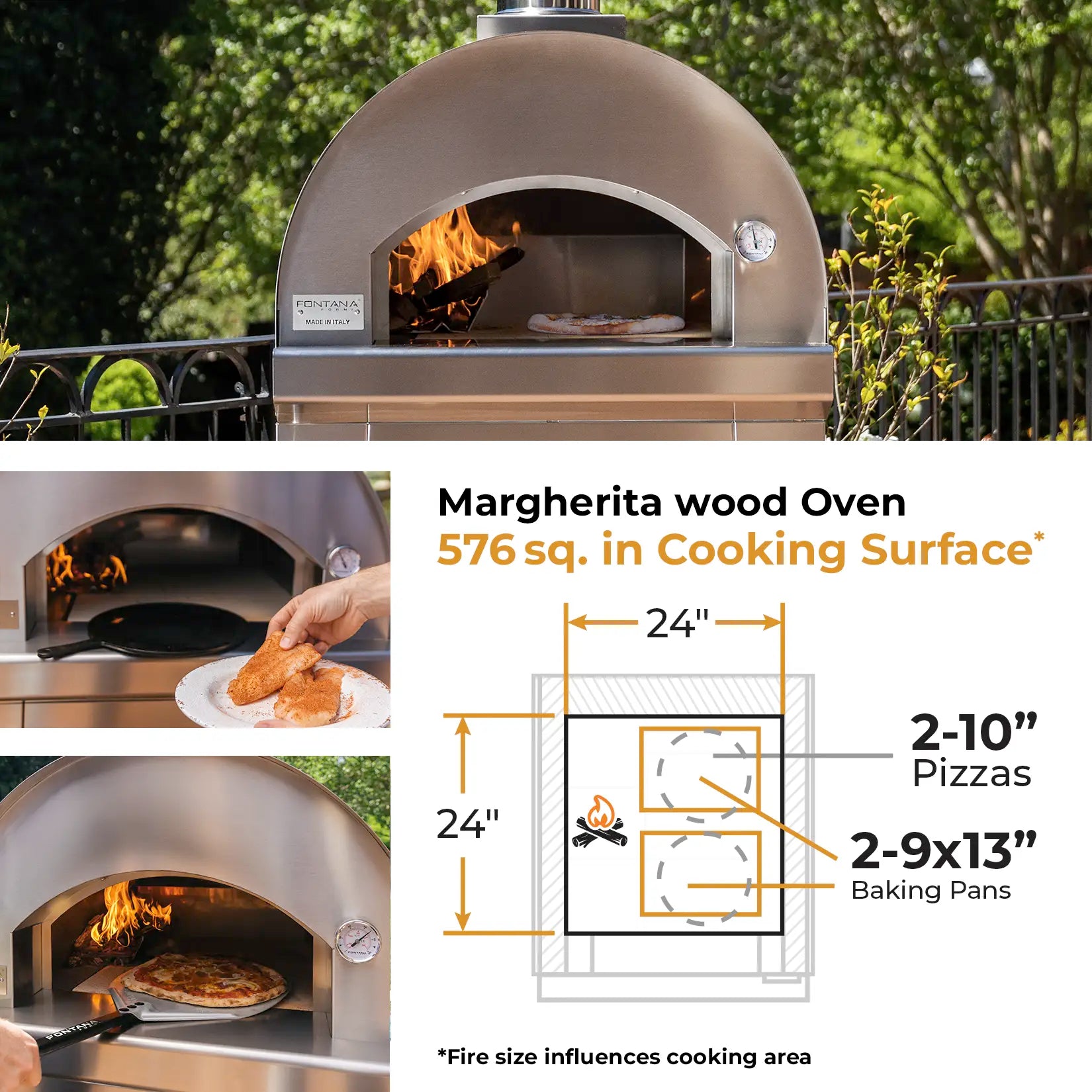 Margherita Wood-Fired Oven