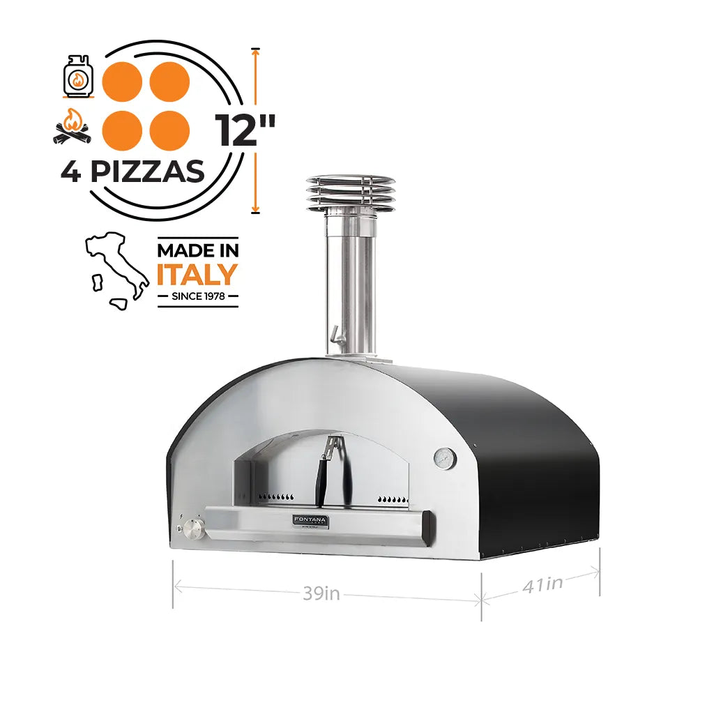 ROMA Hybrid Gas & Wood Oven - New Gen Marinara